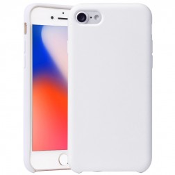 "Shell" cieta silikona (TPU) vāciņš - balts (iPhone 7 / 8 / SE 2020 / SE 2022)
