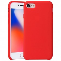 "Shell" cieta silikona (TPU) vāciņš - sarkans (iPhone 7 / 8 / SE 2020 / SE 2022)