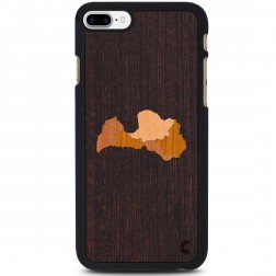 „Crafted Cover“ dabīga koka apvalks - Latvija (iPhone 7 Plus / 8 Plus)