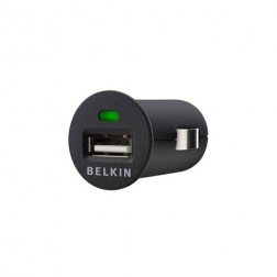 „Belkin“ mini autolādētājs - melns (1 A)