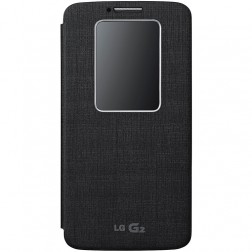 „LG“ Quick Window atvēramais maciņš - melns (G2)