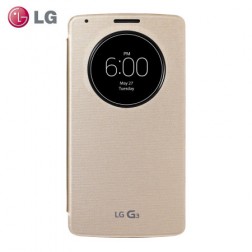 „LG“ Quick Circle Wireless Charge maciņš - šampanieša (G3)