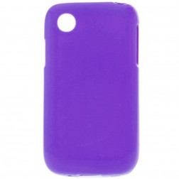 Cieta silikona matētas futrālis - violeta (L40)
