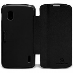 „Nillkin“ Fresh atvēramais futrālis - melns (Nexus 4)