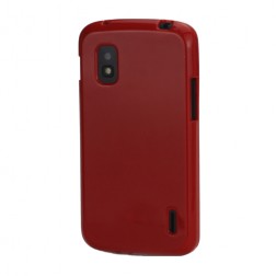 „Jelly Case“ futrālis - sarkans (Nexus 4)