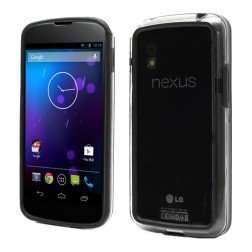 Rāmis (bamperis) - dzidrs, melns (Nexus 4)