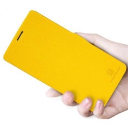 „Nillkin“ Fresh atvēramais futrālis - dzeltens (Nexus 5)
