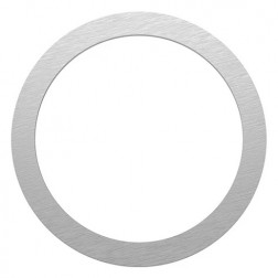 Metāla gredzens - uzlīme (uz magnētiskais auto turētājs) - sudrabs