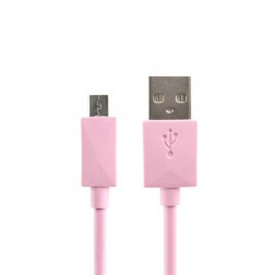 Micro USB 1.0 vads - rozs (1 m.)