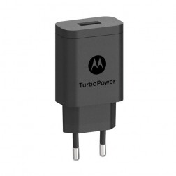 „Motorola“ Turbo Power tīkla lādētājs - melns (18W)