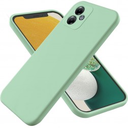 „Shell“ cieta silikona (TPU) apvalks - zaļš (Moto G14)