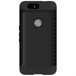 Pastiprinātas aizsardzības apvalks - melns (Nexus 6P)