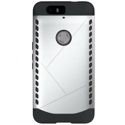 Pastiprinātas aizsardzības apvalks - sudrabs (Nexus 6P)