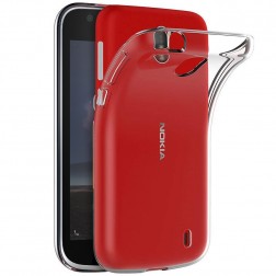 Cieta silikona (TPU) apvalks - dzidrs (Nokia 1)