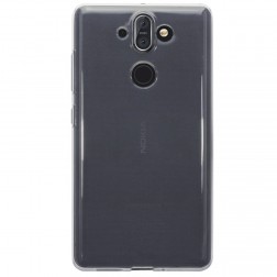 „S-Line“ cieta silikona (TPU) apvalks - dzidrs (Nokia 8 Sirocco)