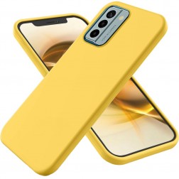 „Shell“ cieta silikona (TPU) apvalks - dzeltens (Nokia G22)