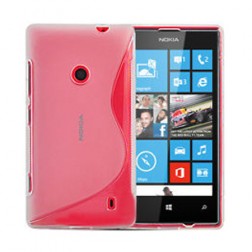 Cieta silikona futrālis - dzidrs (Lumia 520)