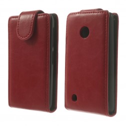 Klasisks atvēramais futrālis - sarkans (Lumia 530)