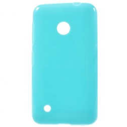 „Jelly Case“ cieta silikona futrālis - gaiši zils (Lumia 530)
