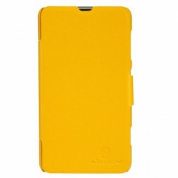 „Nillkin“ Fresh atvēramais futrālis - dzeltens (Lumia 625)