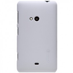 „Nillkin“ Frosted Shield futrālis - balts + ekrāna aizsargplēve (Lumia 625)