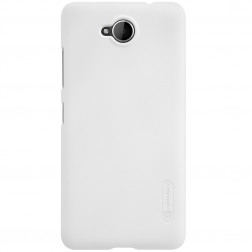 „Nillkin“ Frosted Shield apvalks - balts + ekrāna aizsargplēve (Lumia 650)