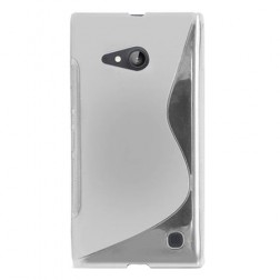Cieta silikona (TPU) apvalks - dzidrs (Lumia 730 / 735)