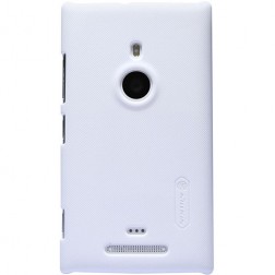 „Nillkin“ Frosted Shield futrālis - balts + ekrāna aizsargplēve (Lumia 925)