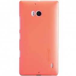 „Nillkin“ Frosted Shield futrālis - oranžs + ekrāna aizsargplēve (Lumia 930)