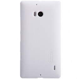 „Nillkin“ Frosted Shield futrālis - balts + ekrāna aizsargplēve (Lumia 930)