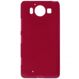 Cieta silikona (TPU) apvalks - sarkans (Lumia 950)