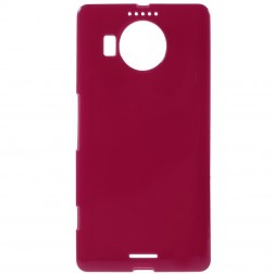 Cieta silikona (TPU) apvalks - sarkans (Lumia 950 XL)
