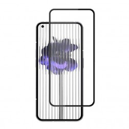„Amorus“ ekrāna stikls (pilnīgi aizsedzama) komplekts - melns (Nothing Phone 1)