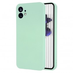 „Shell“ cieta silikona (TPU) apvalks - zaļš (Nothing Phone 1)