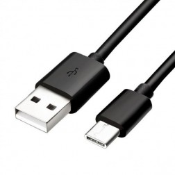 „Samsung“ USB Type-C vads - melns (1 m.)