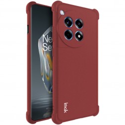 "Imak" pastiprinātas aizsardzības cieta silikona (TPU) apvalks - bordo (OnePlus 12R / Ace 3)