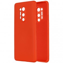 „Shell“ cieta silikona (TPU) apvalks - sarkans (OnePlus 8 Pro)