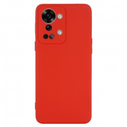„Shell“ cieta silikona (TPU) apvalks - sarkans (OnePlus Nord 2T 5G)