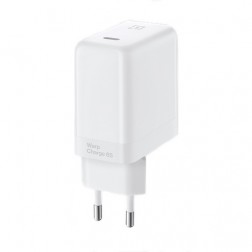 „OnePlus“ Warp Charge 65 Power tīkla lādētājs - balts