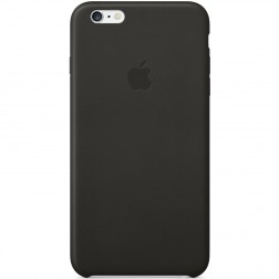 Oficiāls „Apple“ Leather Case ādas apvalks - melns (iPhone 6 Plus / 6s Plus)