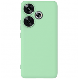 "Shell" cieta silikona (TPU) apvalks - zaļš (Poco F6 5G)