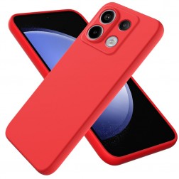 „Shell“ cieta silikona (TPU) apvalks - sarkans (Redmi Note 13 Pro 5G / Poco X6 5G)