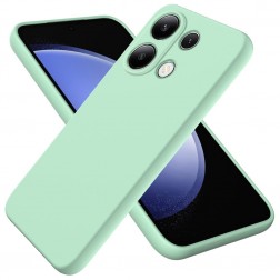 "Shell" cieta silikona (TPU) apvalks - zaļš (Redmi Note 13 Pro 4G / Poco M6 Pro)