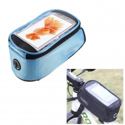 „Roswheel“ - universāls telefona futrālis velosipēdam - zils (XL)