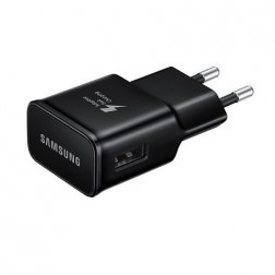 „Samsung“ Adaptive Fast Charging tīkla lādētājs - melns (2000 mA / 1670 mA)
