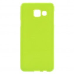 Cieta silikona (TPU) apvalks - zaļš (Galaxy A3 2016)