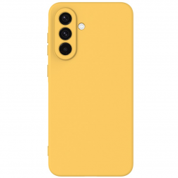 "Shell" cieta silikona (TPU) apvalks - dzeltens (Galaxy A36)