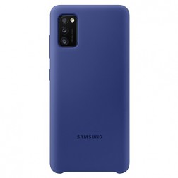 „Samsung“ Silicone Cover apvalks - zils (Galaxy A41)