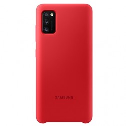 „Samsung“ Silicone Cover apvalks - sarkans (Galaxy A41)
