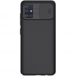„Nillkin“ CamShield apvalks - melns (Galaxy A51)